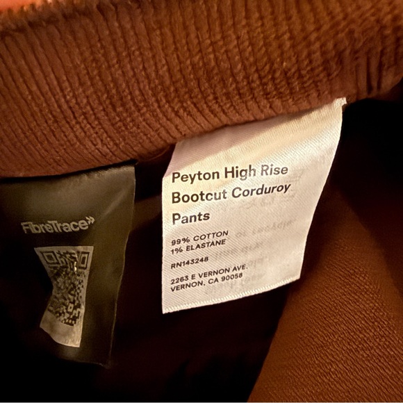 REFORMATION Peyton High Rise Bootcut Corduroy Pants - Picture 4 of 5